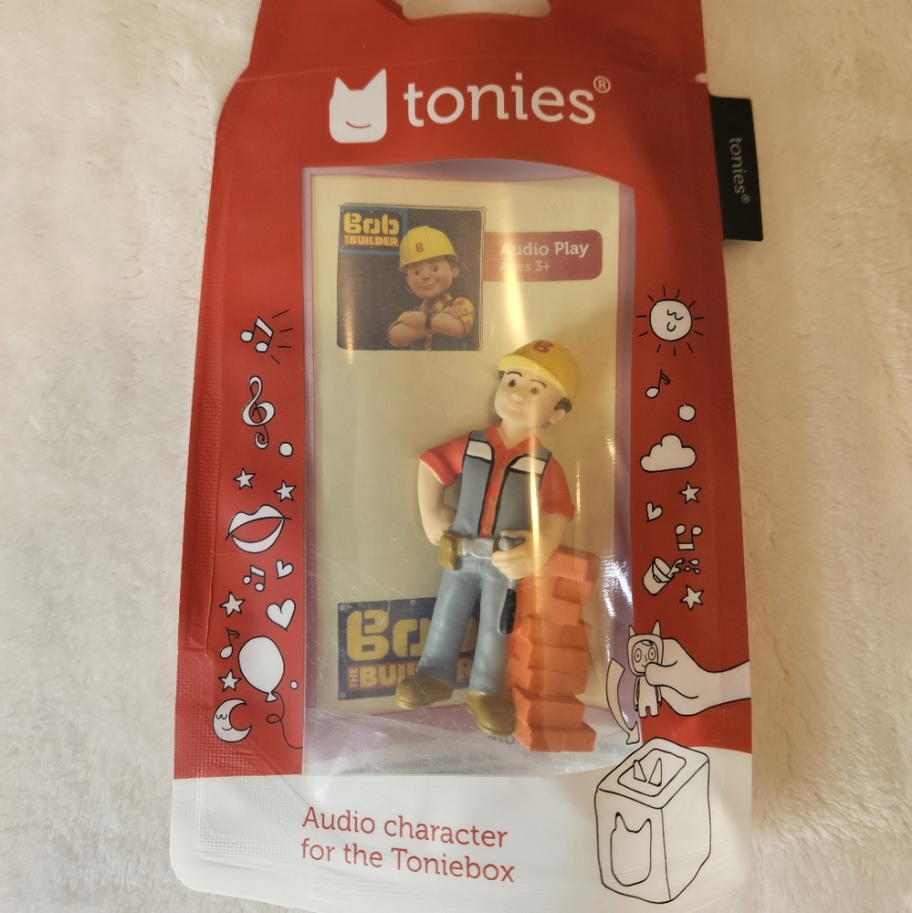 UK Exclusive Discontinued Bob the Builder Tonie For Toniebox